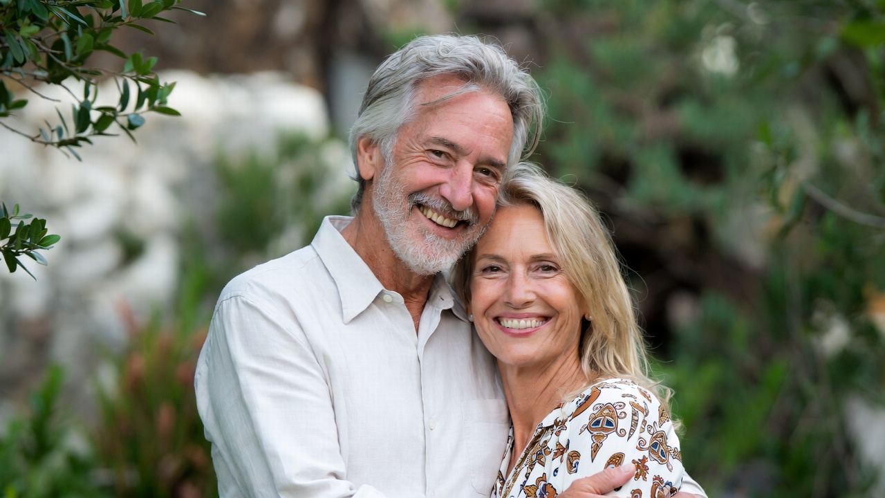 Happy couple after successful treatment